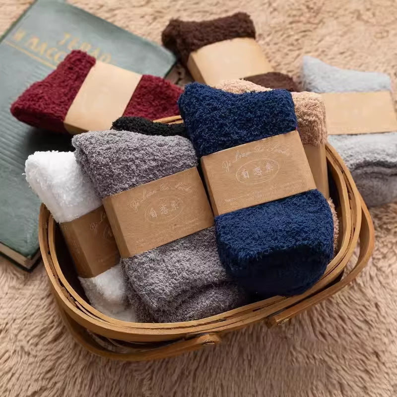 Soft and warm cashmere socks